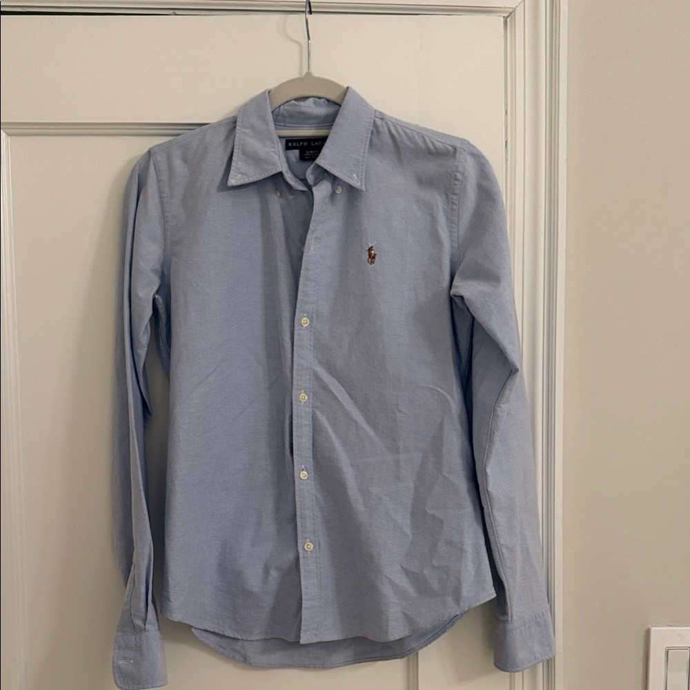 Ralph Lauren Women’s Light Blue Casual Shirt